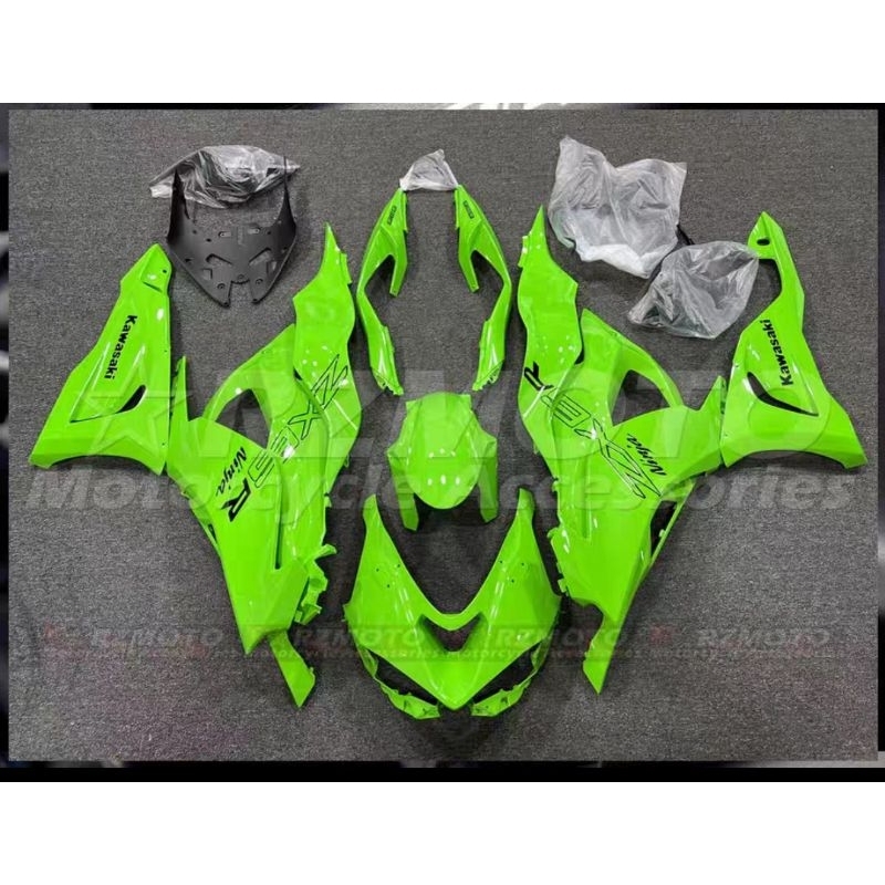 ชุดแฟริ่ง kawasaki zx6r ตัวใหม่ ปี 2024 -23 -25 zx-6r ชุดสี เปลือกรถมอเตอร์ไซค์ ครอบเฟรมทั้งชุด ชุดแ
