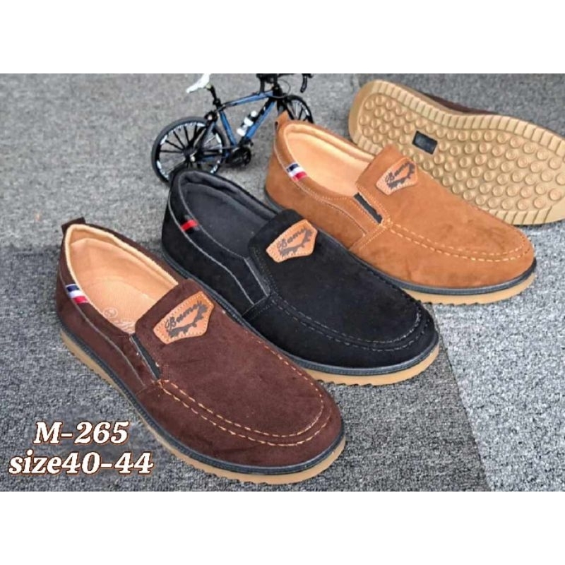 Bumeiรองเท้าผ้าใบผู้ชายแบบสวม (รุ่นM-265)