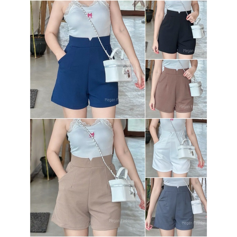 New 💖กางเกงเอววี เอวสูง มีกระเป๋า2 ข้าง💖