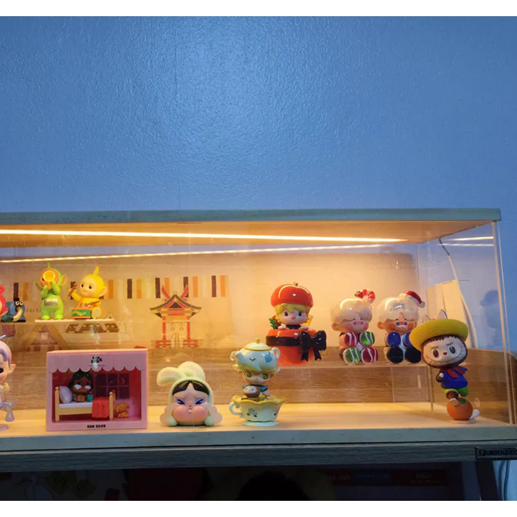 [ของแท้][กล่องไม้LED]กล่องใส่ฟิกเกอร์ ตู้โชว์โมเดล popmartกล่องโชว์โมเดล กล่องฟิกเกอร์ ตู้โชว์สำหรับวางของ ราคา ถูกที่สุด ดีลบีเคเค แกลเลอรีภาพที่ 7