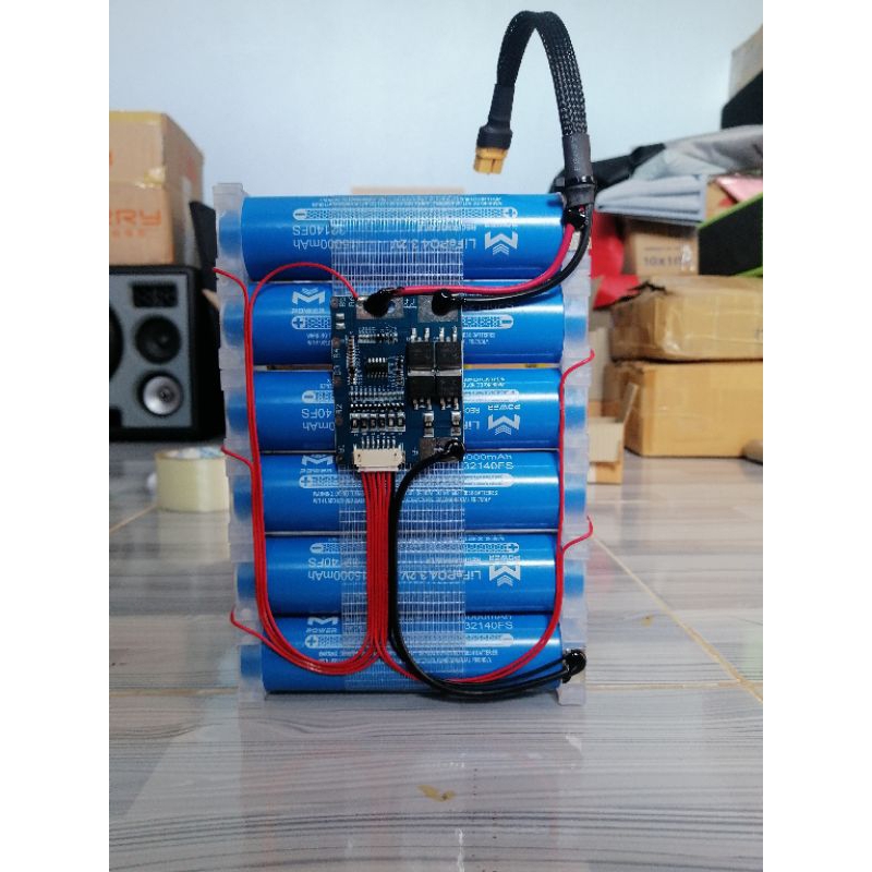 แบตเตอรี่ลิเธียมฟอสเฟส33140 3.2v 19.2 15000mah