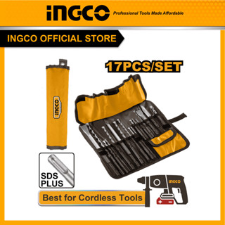 INGCO Combo Set ชุดดอกสว่าน SDS 16 ชิ้น AKD91701