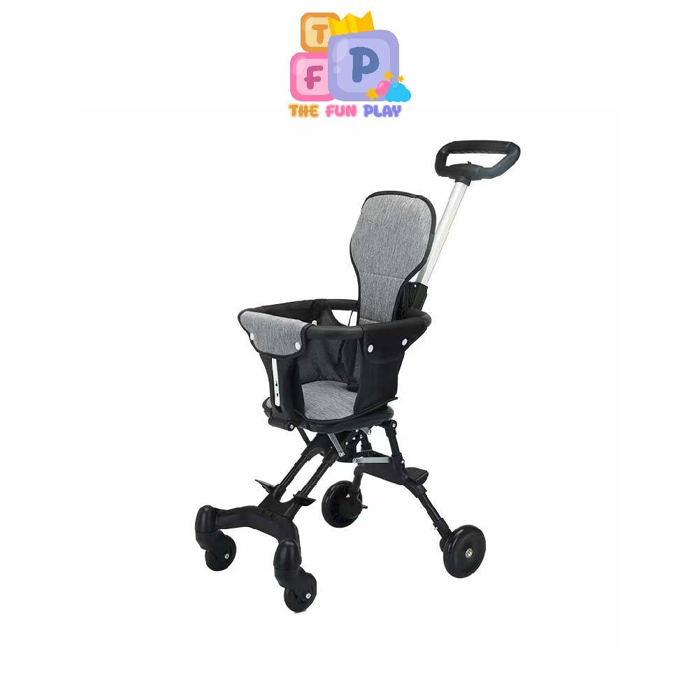 TheFunPlay รถเข็นเด็กเบสิค สีดำ สีกากี รถเข็นเด็กสำหรับเดินทาง