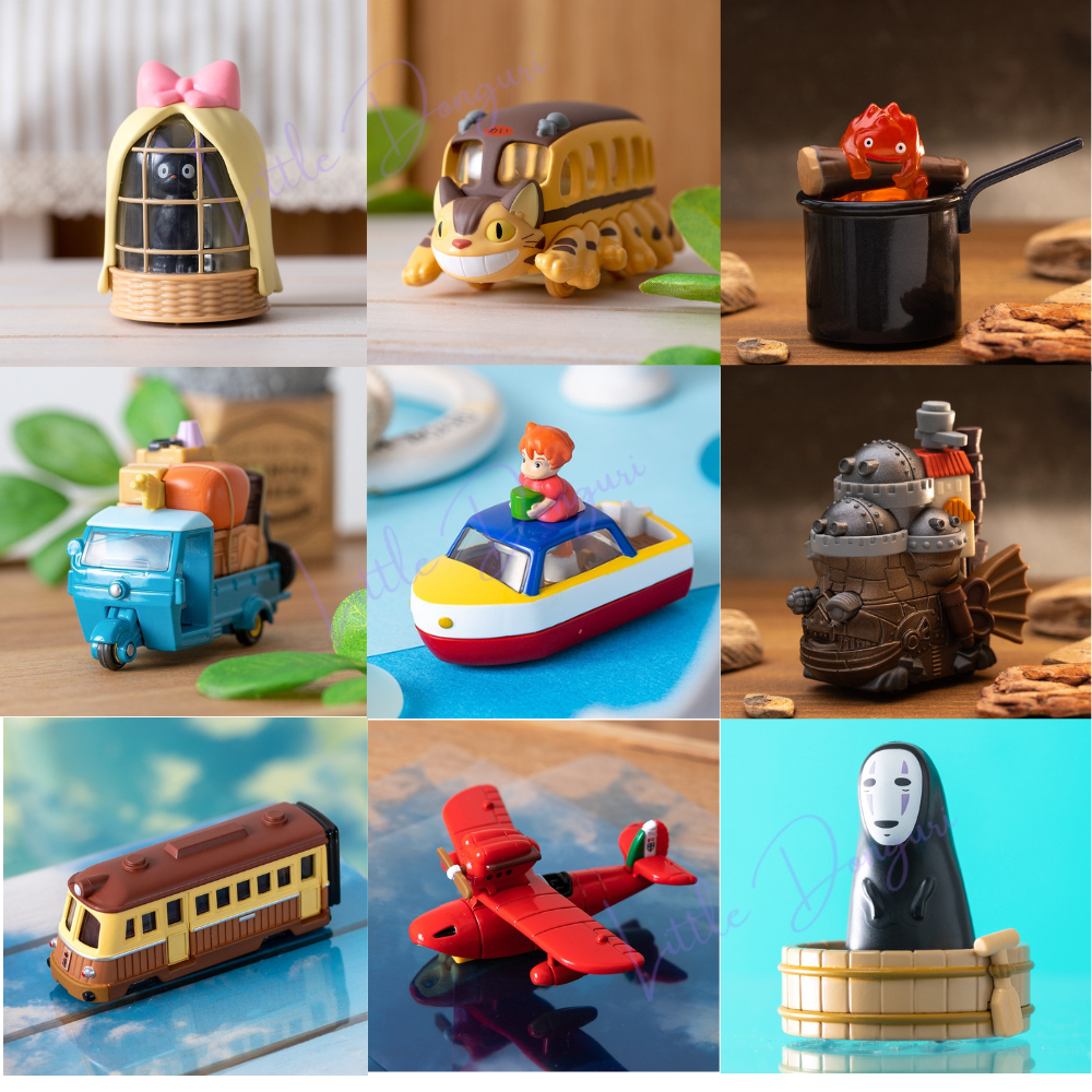 ฟิกเกอร์โมเดลจากสตูดิโอจิบลิ Tomica Dream Series - Studio Ghibli ของแท้จากญี่ปุ่น พร้อมส่งในไทย