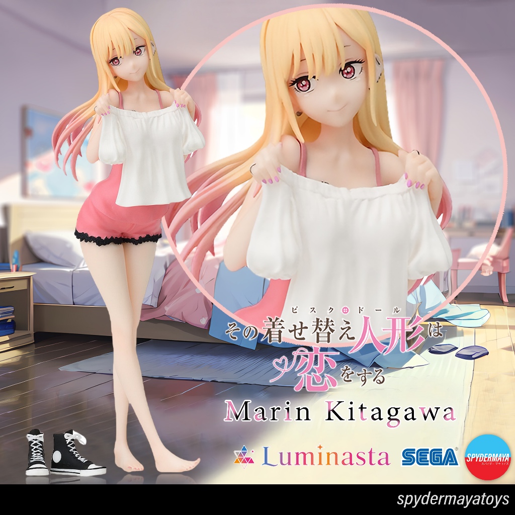 [Pre-Order] ฟิกเกอร์ Marin Kitagawa Trying it on  Luminasta - SEGA