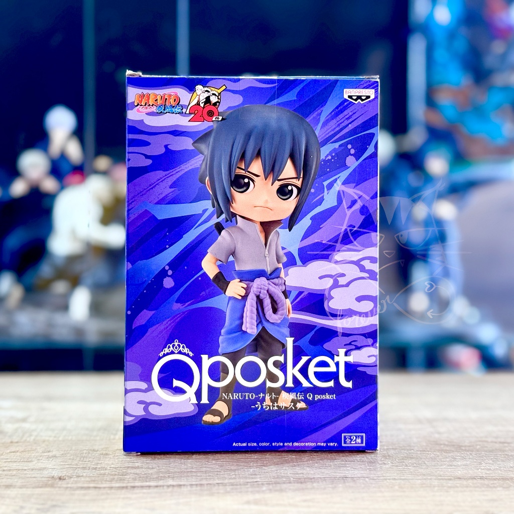 Qposket NARUTO SHIPPUDEN: UCHIHA SASUKE Ver. A นารูโตะ ตํานานวายุสลาตัน อุจิฮะ ซาสึเกะ ของใหม่ แท้