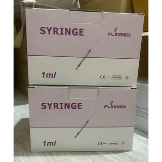 flinmed ไซริ้งค์ 1 ซีซี แบบ*ยกกล่อง 100 ชิ้น* syringe 1 ml หลอดป้อนยา
