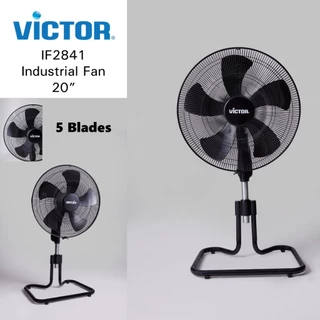 Victor พัดลม อุตสาหกรรม รุ่น IF-2841 ขนาด 20 นิ้ว 5 ใบพัด ความเร็วลม 3 ระดับ ประกันมอเตอร์ 3 ปี พัดลมตั้งพื้น วิคเตอร์
