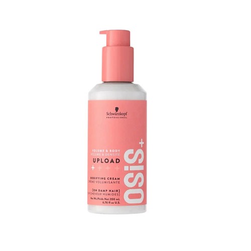 Schwarzkopf OSiS+ Upload Bodifying Cream 200ml (9815) ครีมจับลอน ชวาร์สคอฟ โอซิส+ อัพโหลด