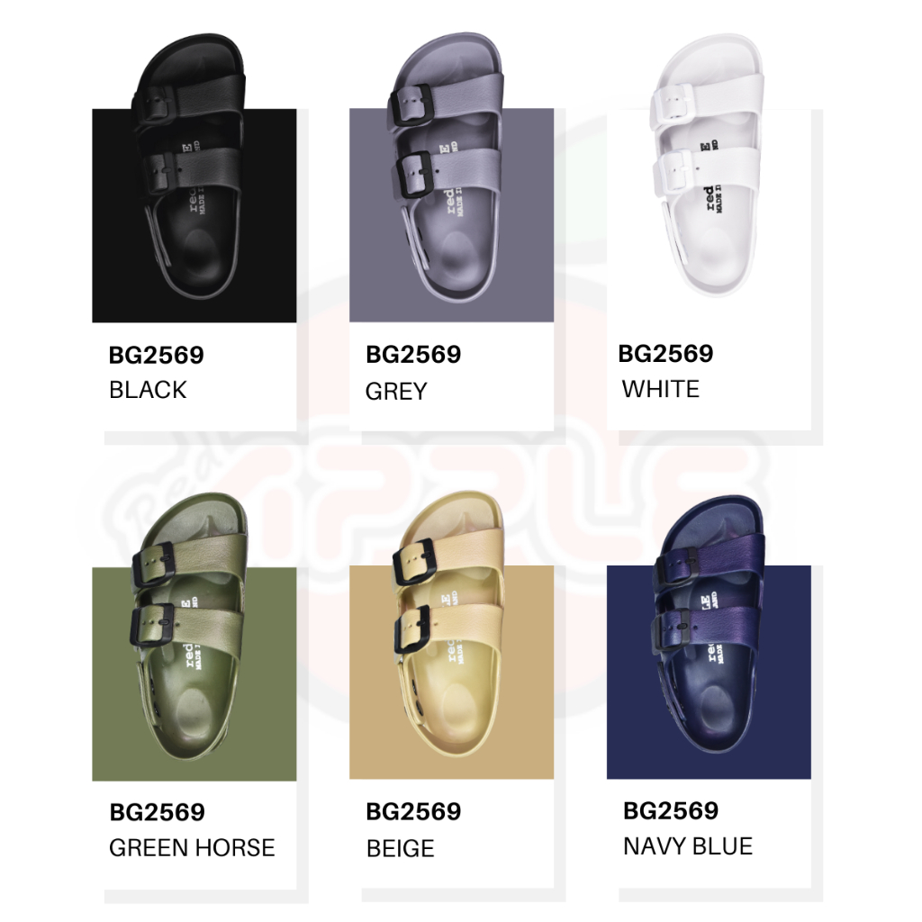 Red Apple รองเท้าแตะรัดส้นเด็กจิ๋ว รุ่น BG2569 #24-27