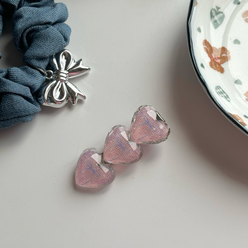 สีเข้าใหม่🧡💖💐 Loli heart hair clipราคาต่อชิ้น 🧡🩷💜กิ๊บติดผม กิ๊บหนีบผมรูปหัวใจ HEART HAIRCLIP ---- Teenyweeny.co พร้อมส่ง - รูปที่ 2