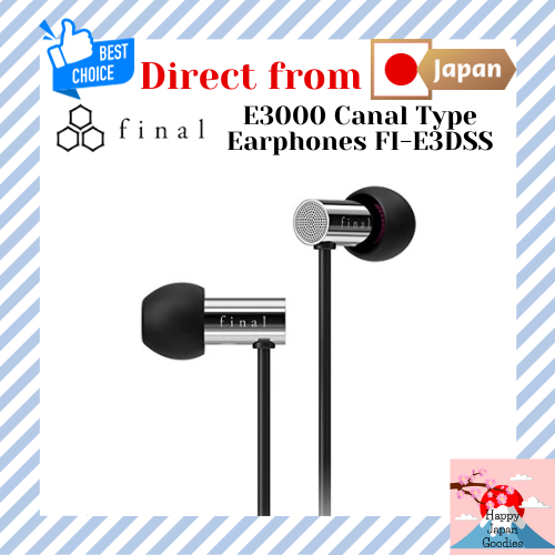 final E3000 Canal Type Earphones FI-E3DSS [Direct from Japan]