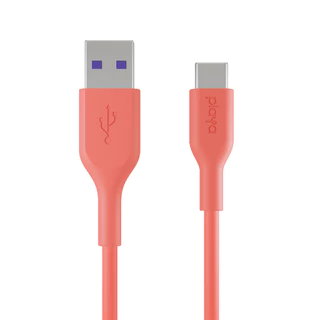 Playa PK0001 สายชาร์จ USB-A to USB-C วัสดุ PVC ทนทานสูง รองรับชาร์จเร็ว 40W (ไม่รองรับอุปกรณ์ Apple)