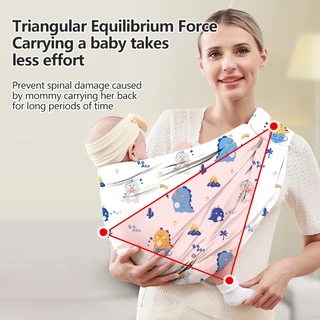 Einmilk เป้อุ้มเด็ก เหมาะสำหรับเด็กอายุ 0-36 เดือน สะดวกสำหรับการให้นมบุตร เป้อุ้มเด็กแรกเกิด QBC