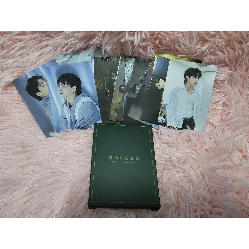 พร้อมส่ง JUNGKOOK GOLDEN The Moments Merch ❗️- Photocard Set