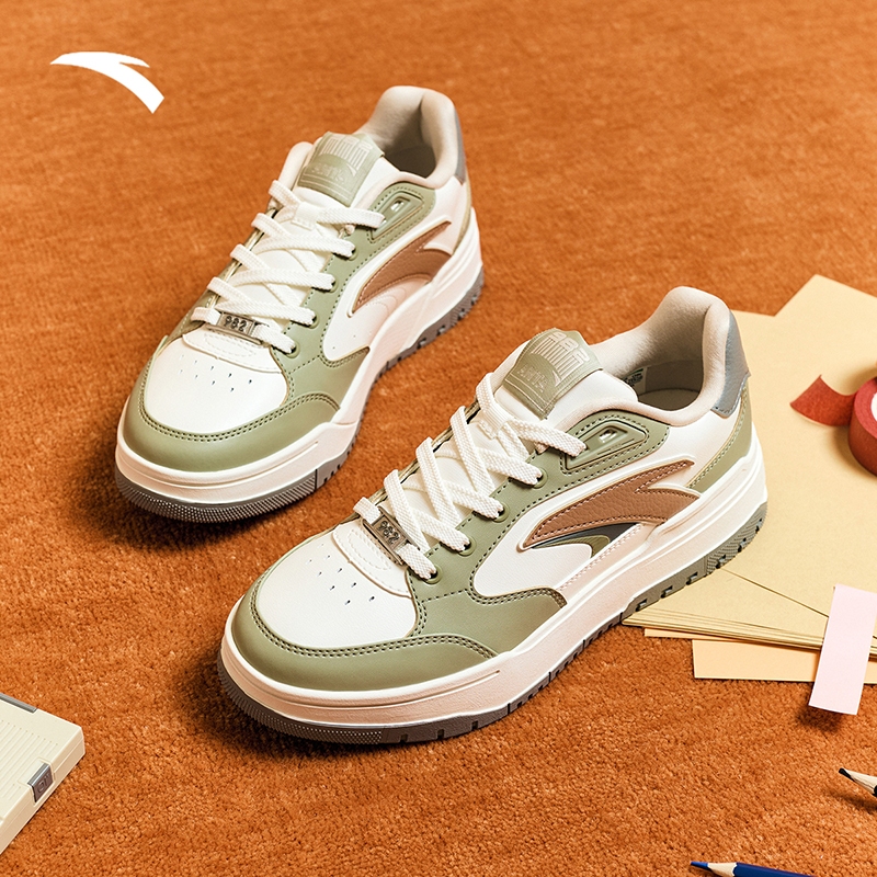 [ANTA x Wang YiBo] 982 รองเท้าผ้าใบไลฟ์สไตล์สำหรับผู้หญิง 1224D8068 Official Store