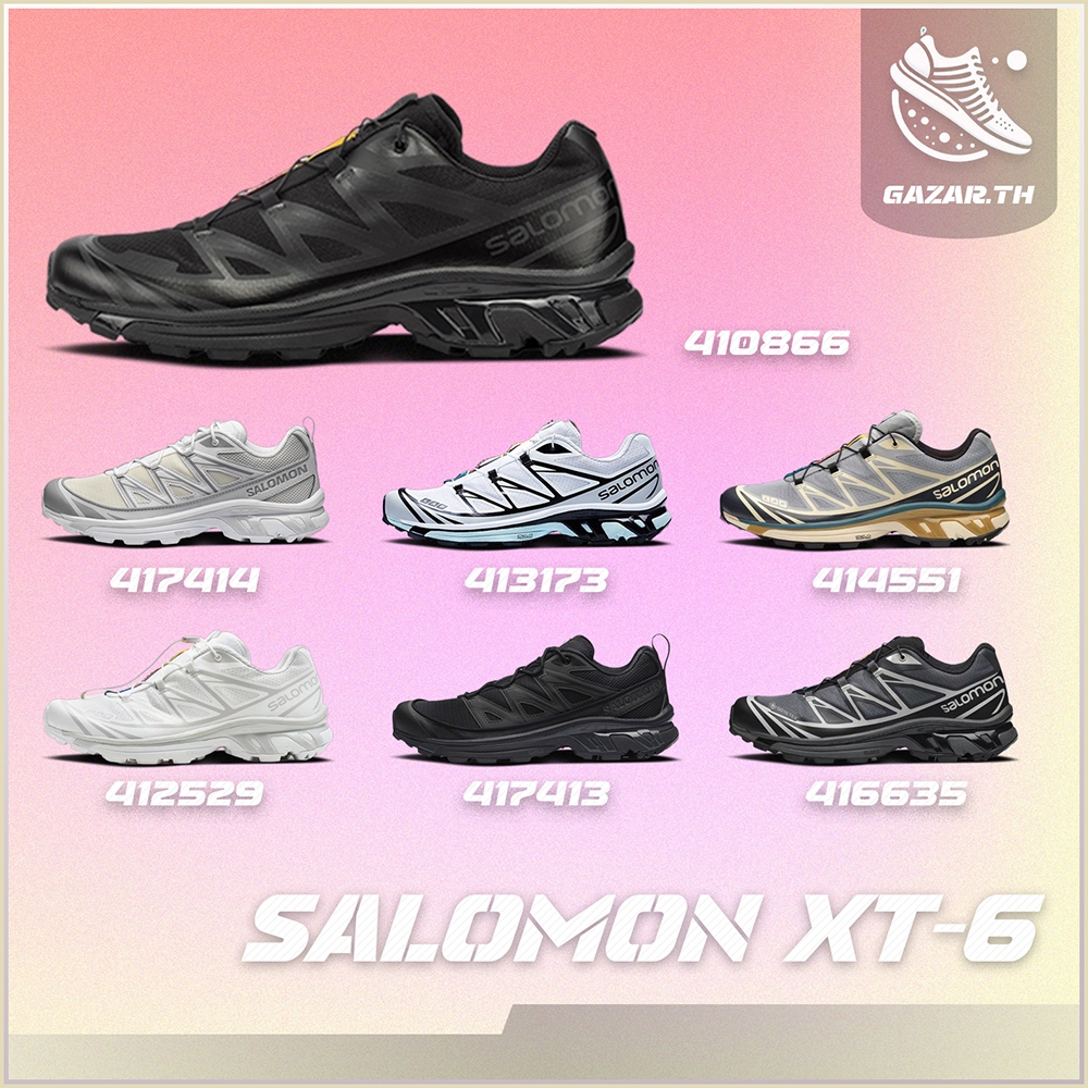 SALOMON XT-6 ของแท้ 100% สำหรับทั้งชายและหญิง รองเท้าวิ่งระบายอากาศ