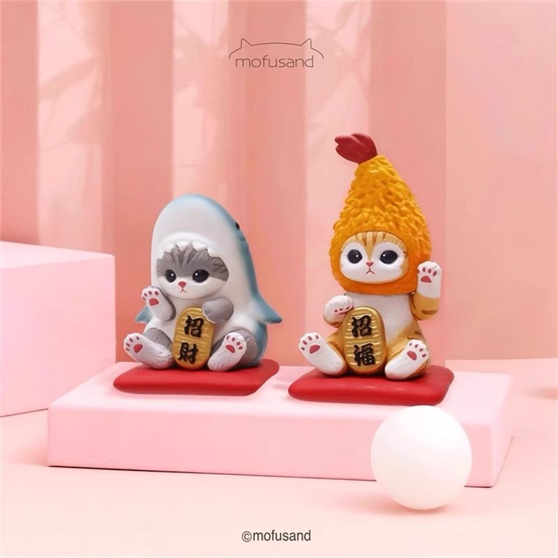 โมเดลน้องแมวกวัก mofusand ตัวใหญ่