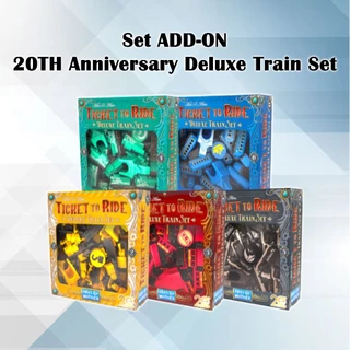 [ของแท้] Ticket to Ride Europe เกมต่อรถไฟยุโรป [TH] ภาษาไทย/ Deluxe Train Set Board Game (WDG) บอร์ดเกม ไทย/THAI