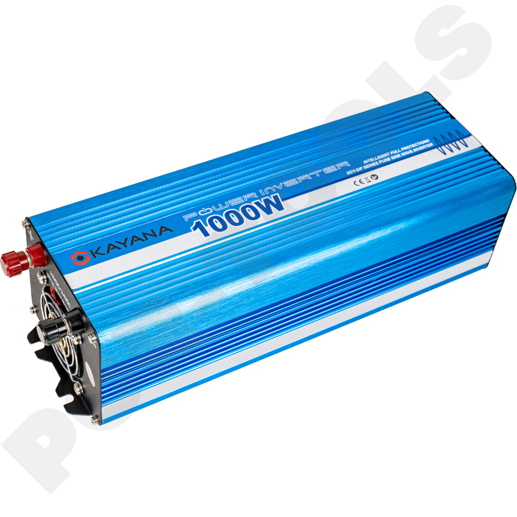 KAYANA ของแท้ เครื่องแปลงไฟ Pure Sine Inverter 12V/24V 1000W เต็ม ใช้งานได้หลากหลาย