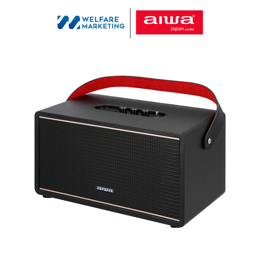 [ผ่อน 0%] AIWA Retro Helix Bluetooth Speaker ลำโพงบลูทูธพกพา SUPER BASS