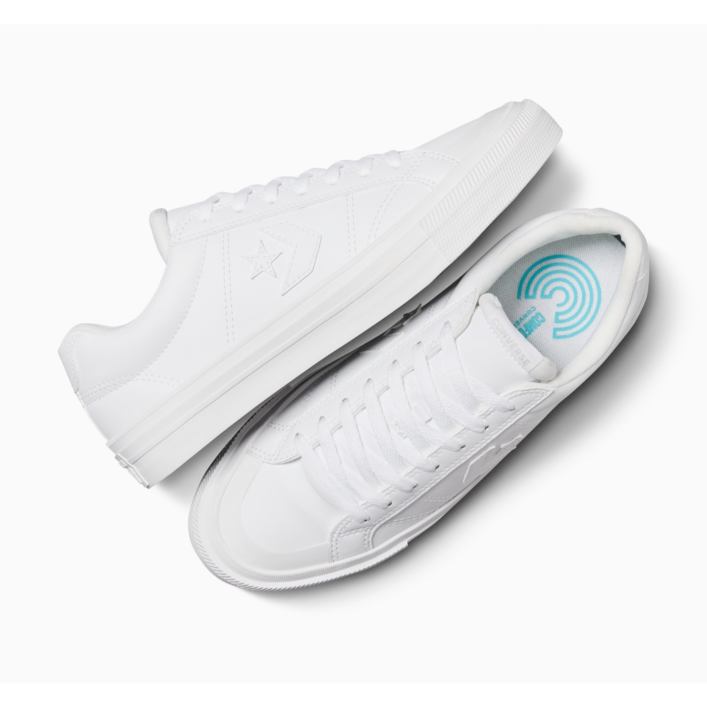 CONVERSE รองเท้า CONVERSE SPORT CASUAL SEASONAL COLOR SYNTHETIC LEATHER OX WHITE ผู้ชาย A11716CM_H4WTXX