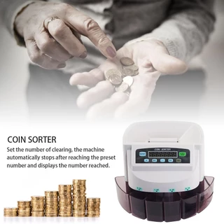 ของแท้100% รับประ1 ปี Coin counter เครื่องนับเหรียญ เครื่องคัดแยกเหรียญแบบอัตโนมัติ รุ่นใหม่สุด