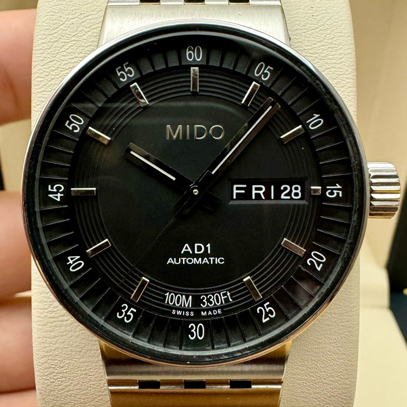 Mido All Dial M8330.4.18.13.80 Automatic หน้าดำ