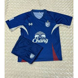 ชุดบอล ทีมชาติไทย คอวี ลายช้าง รุ่นใหม่ ปี2025 ชุดฟุตบอลผู้ใ…