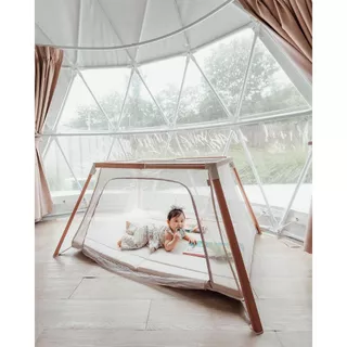 Tutti Bambini เตียงเด็กแบบพกพา CoZee Go 3-in-1 Travel Cot เตียงเด็กน้ำหนักเบา เตียงเด็กพับได้