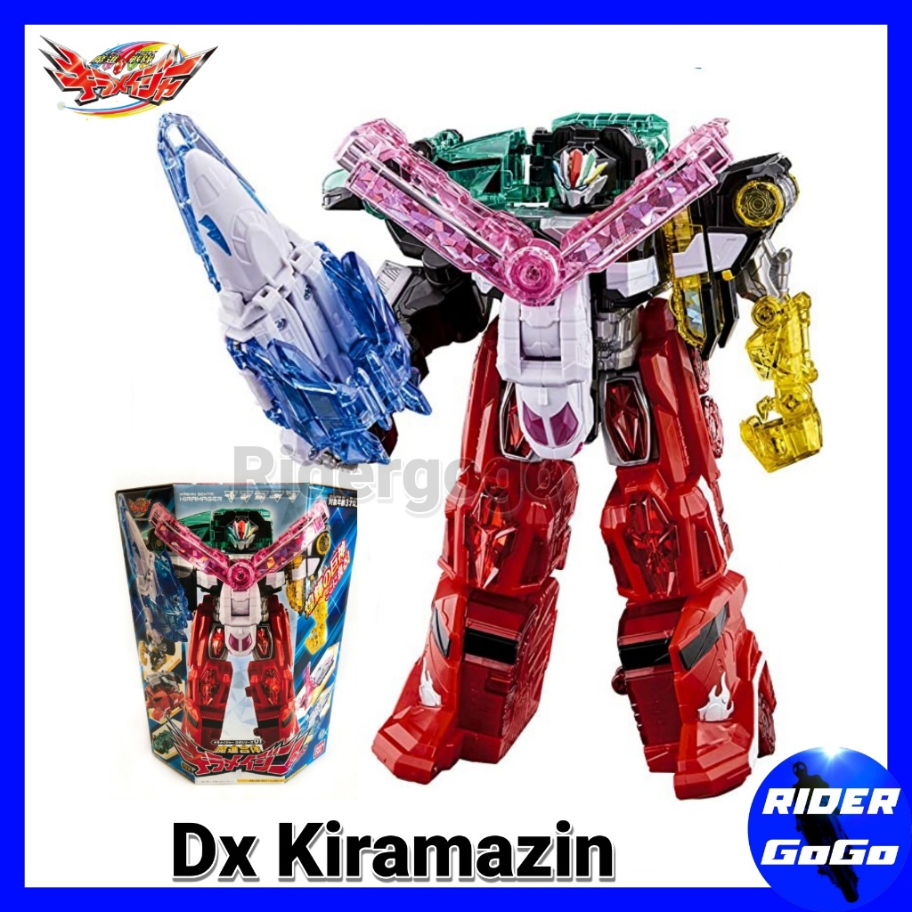 หุ่นยนต์ คิราเมเจอร์ คิราเมจิน Mashin Sentai Kiramager DX KIRAMAZIN ของใหม่ ของแท้ Bandai