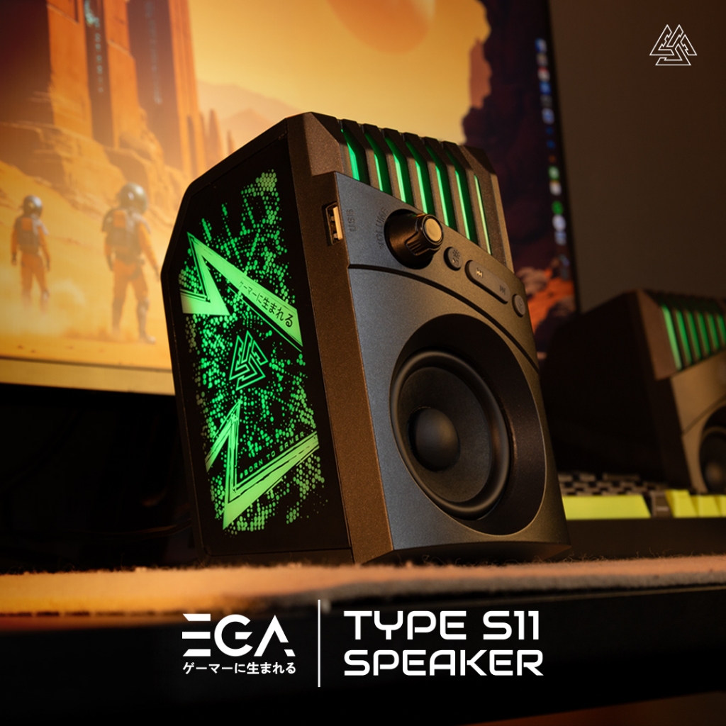EGA Type-S11 Speaker Bluetooth ลำโพงบลูทูธเกมมิ่ง เสียงดี เบสแน่น มีไฟ RGB