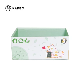 KAFBO Cat box - Catnip drink กล่องลังแมว บ้านแมว ที่ลับเล็บแมว ที่ฝนเล็บแมว