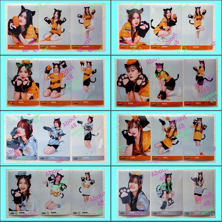 กีฬาสี Neko Wars คอมพ์ 3ใบ (4/4) CGM48 แองเจิ้ล ไข่หวาน มีน รินะ Cgm ฺBNK48 Bnk แมว Photoset Comp