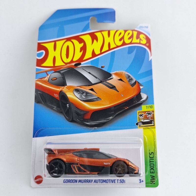 รถเหล็ก Hotwheels GORDON MURRAY AUTOMOTIVE T.50s (ib23)