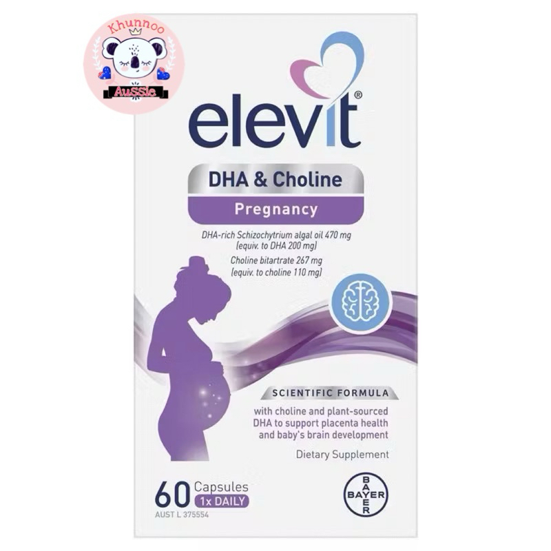 Elevit DHA + Choline Pregnancy 60 Capsule
