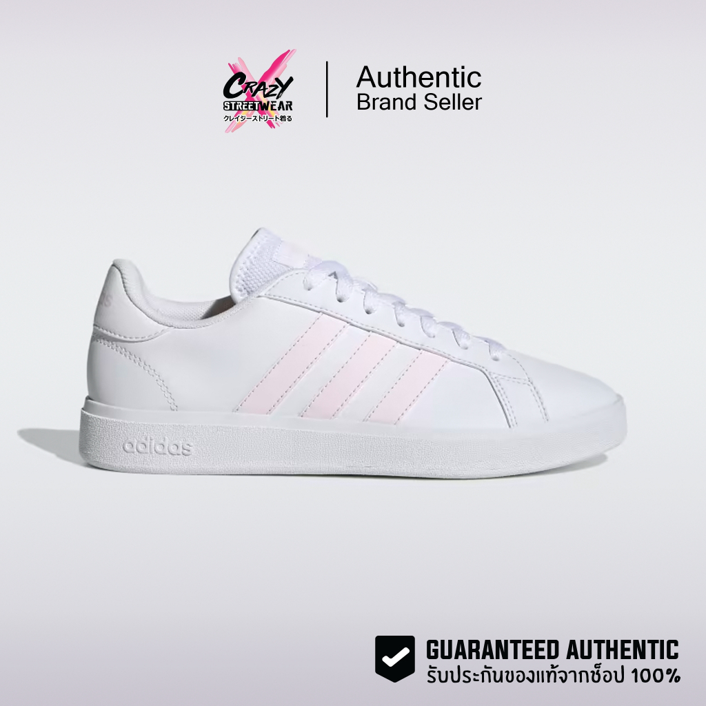 Adidas Grand Court w ของแท้ 100% ( GW9260 ) สินค้าลิขสิทธิ์แท้ Adidas รองเท้าผู้หญิง อดิดาส ของแท้