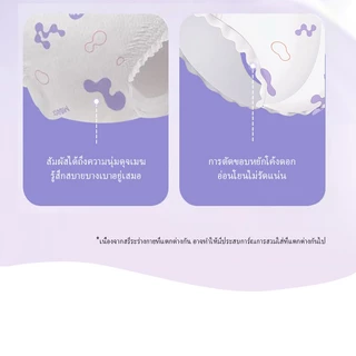 MISECR 6 ชิ้น/1 แพ็ค ผ้าอนามัยผู้หญิง ผ้าอนามัยโปรไบโอติก ยับยั้งแบคทีเรีย ขจัดกลิ่นไม่พึงประสงค์