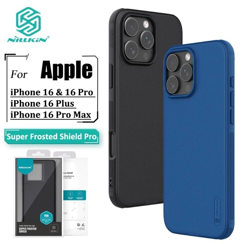👍พร้อมส่งในไทย👍NILLKIN  แท้💯% เคสกันกระแทก Super Frosted Shield PRO For ไอโฟน 16/16 Pro/16 Plus/16 Pro Max