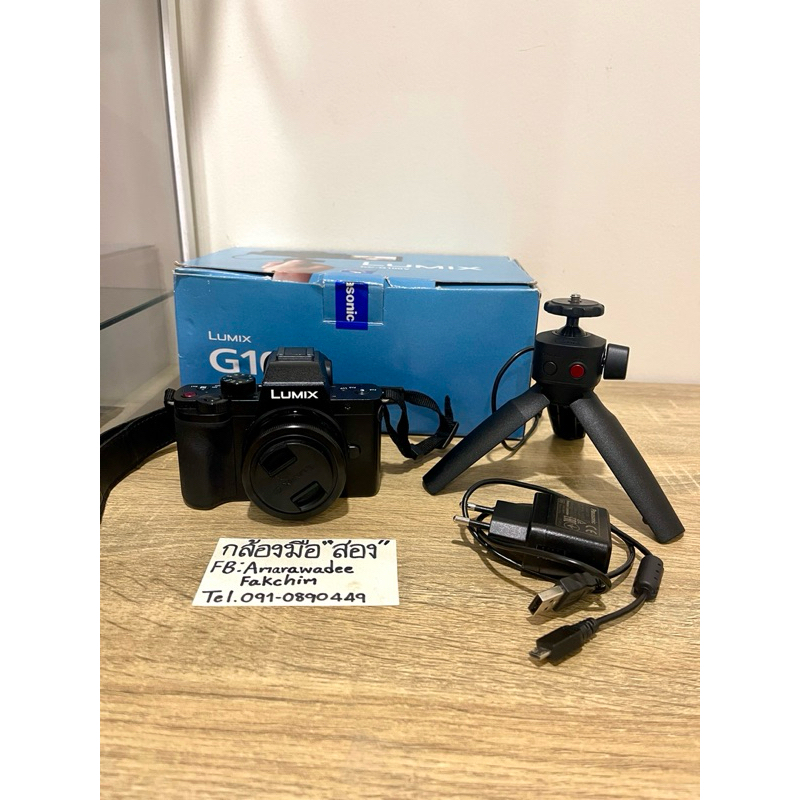 Lumix G100 กล้องมือสองอุปกร์ครบกล่อง