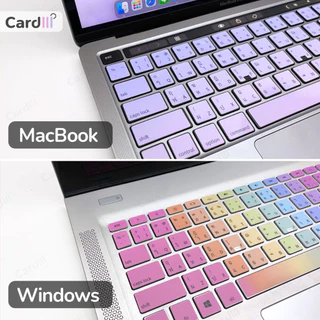 สติกเกอร์คีย์บอร์ด ภาษาไทย-ENG ใช้ได้ทั้ง PC-โน๊ตบุ๊ค สติ๊กเกอร์ติดแป้นพิมพ์ น่ารัก ใช้ได้ทุกรุ่น