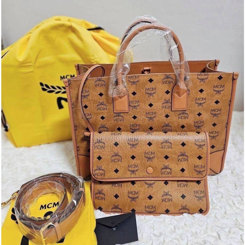 Mcm  Munchen Tote Large พร้อมใบลูก