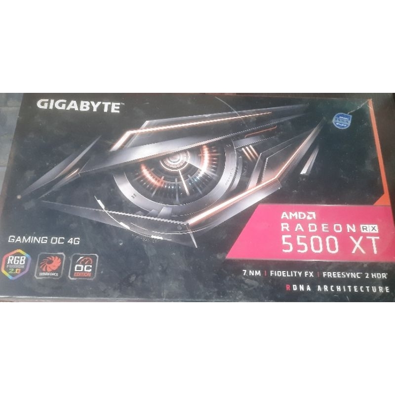 การ์ดจอ GIGABYTE AMD RADEON RX 5500 XT 4GB