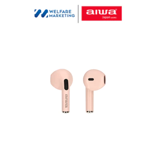 AIWA AT-X80Q TWS Bluetooth Earphones หูฟังไร้สายแบบอินเอียร์ น้ำหนักเบา กันน้ำระดับ IPX4