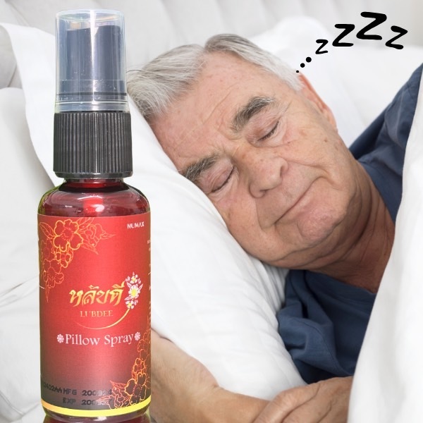 หลับง่ายต้องหลับดี Pillow Spray ฉีดหมอนช่วยนอนหลับสำหรับผู้สูงอายุ