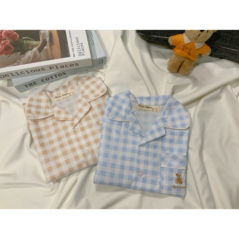 ชุดนอนเด็กชาย Petit Lapin ไซส์ 4A แขนยาวขายาว ราคาถูก Shopee Lazada
