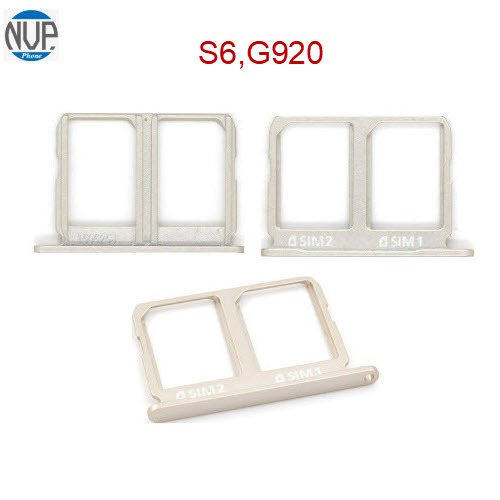 ถาดใส่ซิมการ์ด Samsung S6 Duos Dual sim,G920h