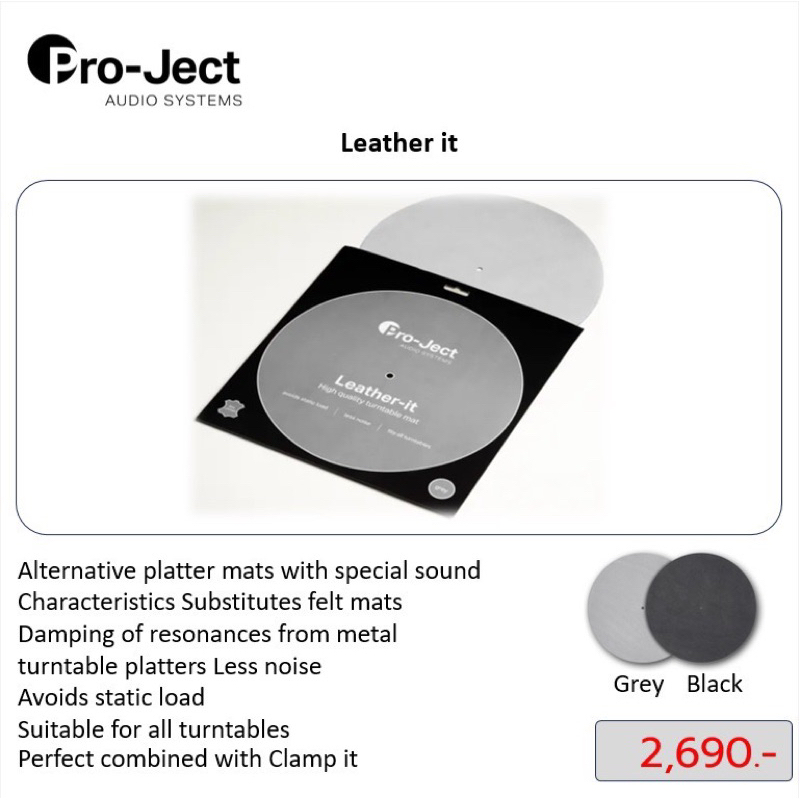 Pro-Ject Audio Leather it