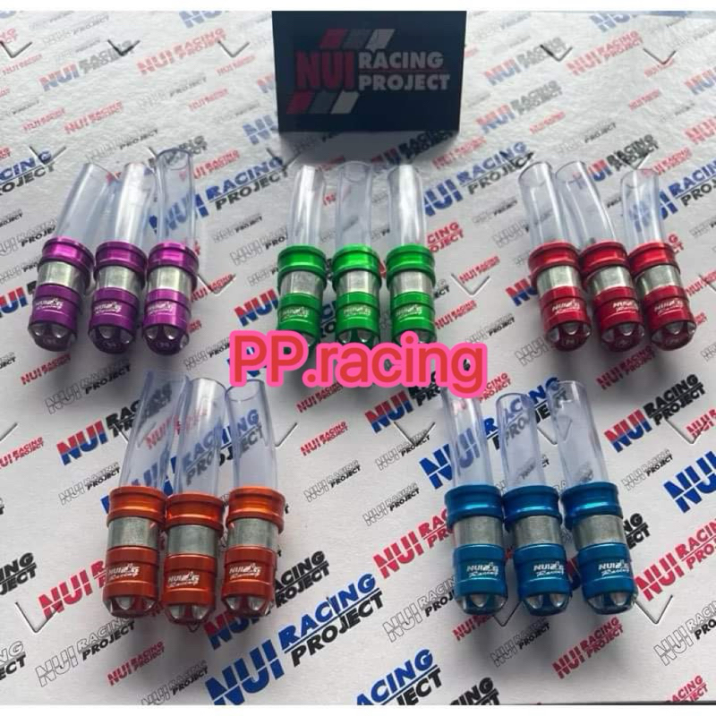 อุดท่อระบายกรองGiorno งานNui Racingแท้ กลึงกัดลาย2สี