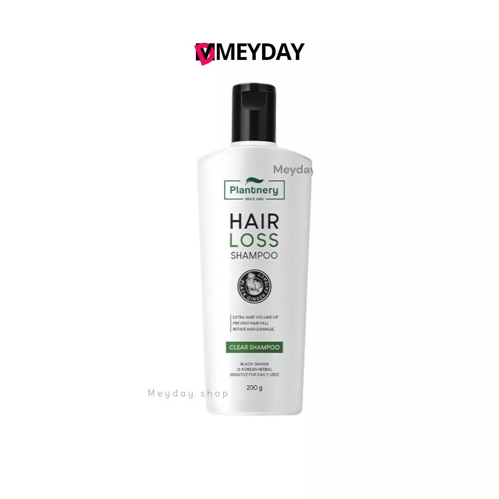 Plantnery Black Ginger Anti-Hair Loss Intensive Shampoo แชมพู แพลนท์เนอรี่ แบล็ค จิงเจอร์ แอนตี้ แฮร์ ขนาด 200 g